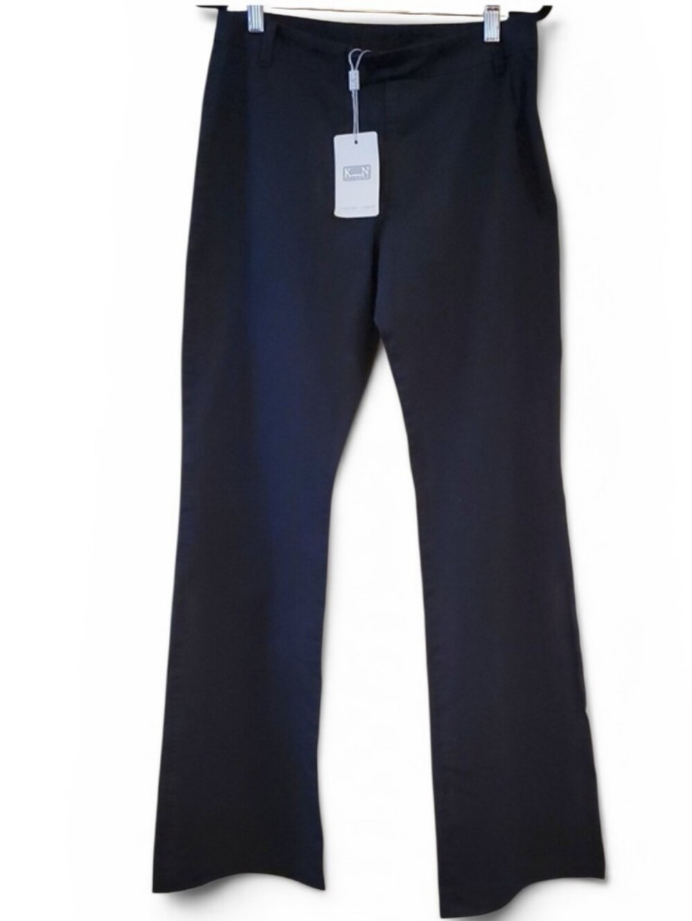 Kristensen Du Nord Boot Cut Pant Trouser In Black Size 6